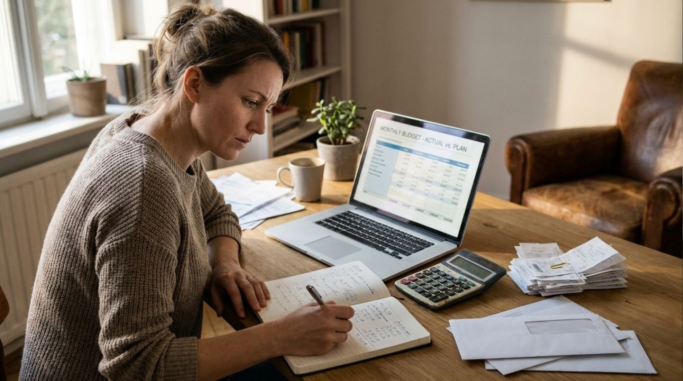 revise o orçamento todo mês